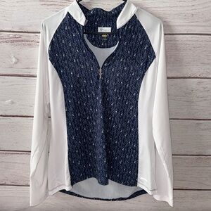 Greg Norman Solar XP Play Dry Quarter-Zip Top Size Large Pickleball Golf Tennis